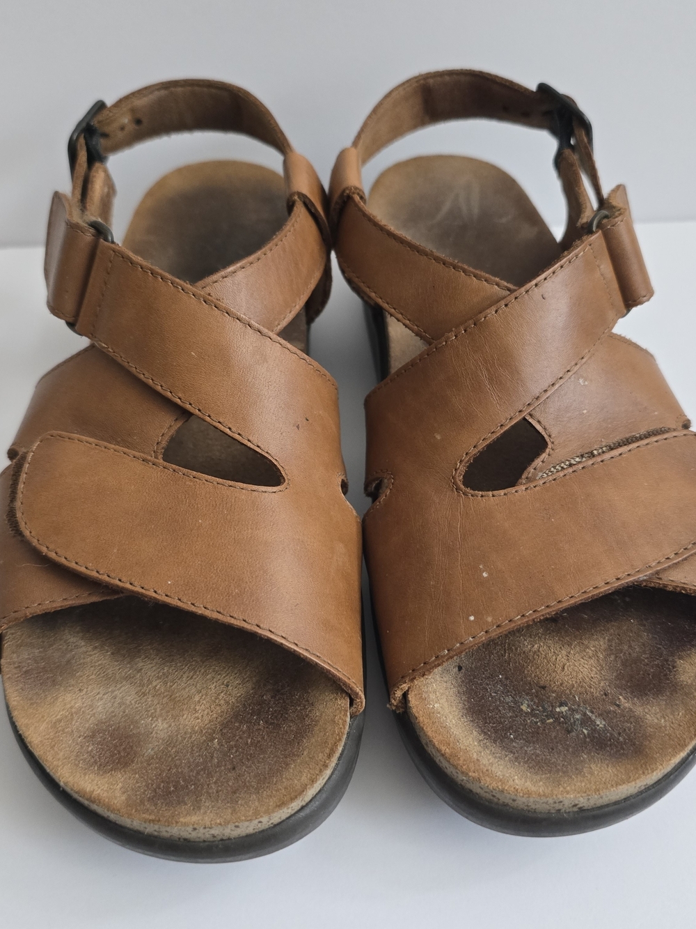 SAS Women's Tan Leather Sandals
